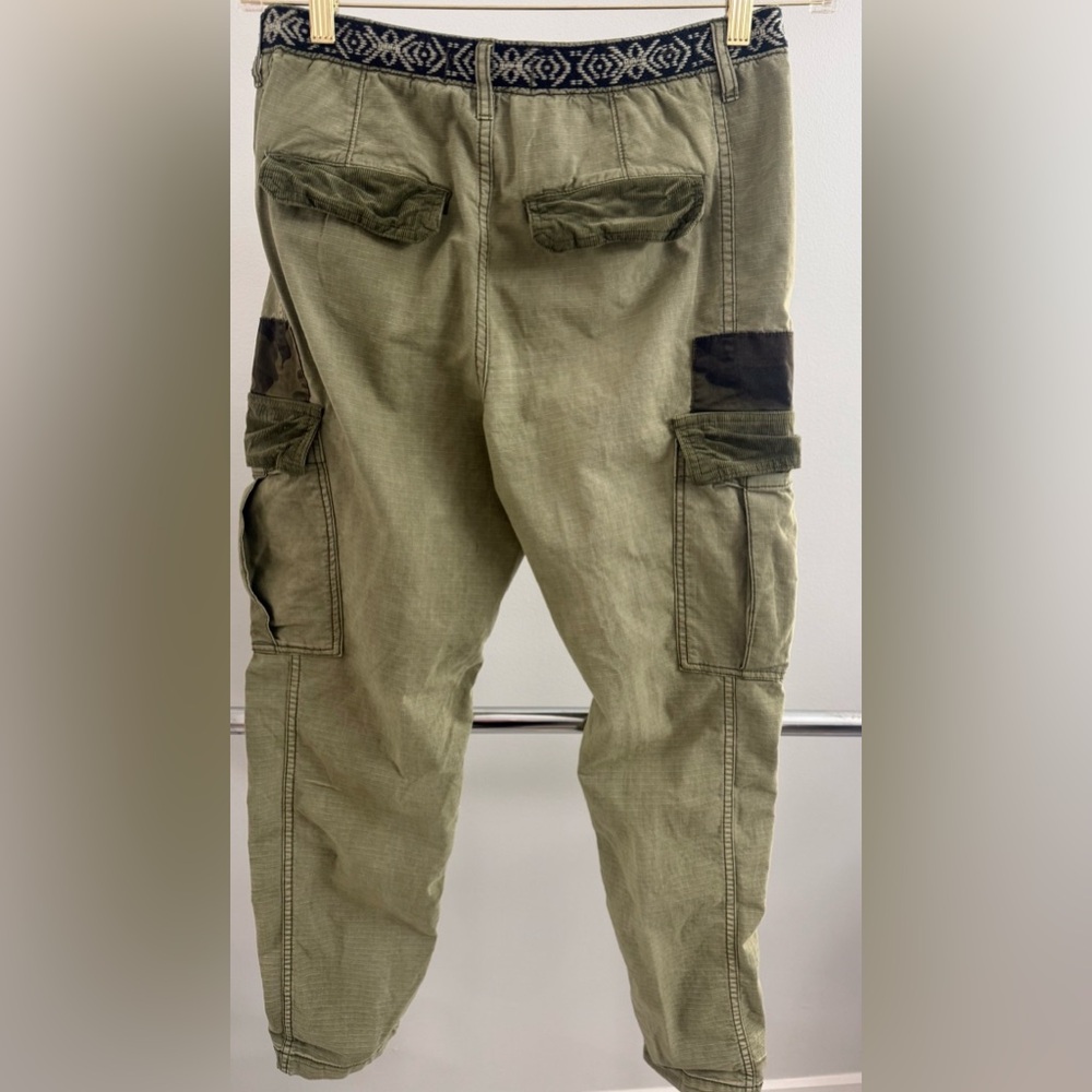 Free People Khaki Cargo Pants - Picture 5 of 6